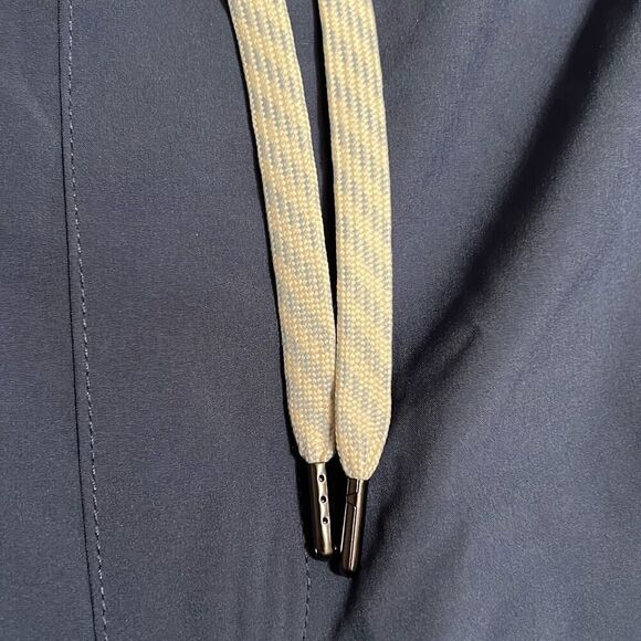 SONOMA Swim Trunks Men’s XL Blue Side pockets zippered back pocket drawstring - Picture 2 of 16